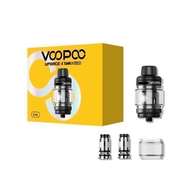 VooPoo Uforce X II Tank Black
