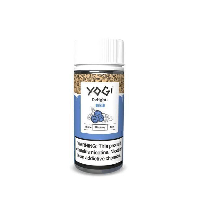 Yogi Delights 100mL E-Liquid Blueberry Ice