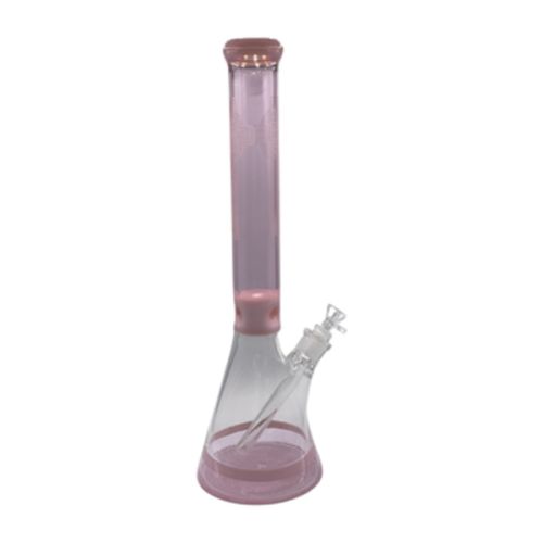 18.5" Heavy Duty Beaker Water Pipe w/ Ice Catcher & Cross Design Embossed