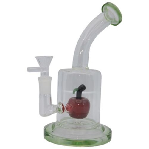 8" Glass Water Pipe w/ Fruit Percolator