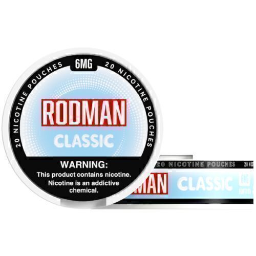 Rodman Dry+ Nicotine Pouches Classic