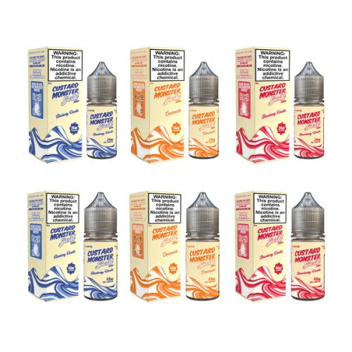 Custard Monster Swirl Edition Salt 30mL Best Flavors