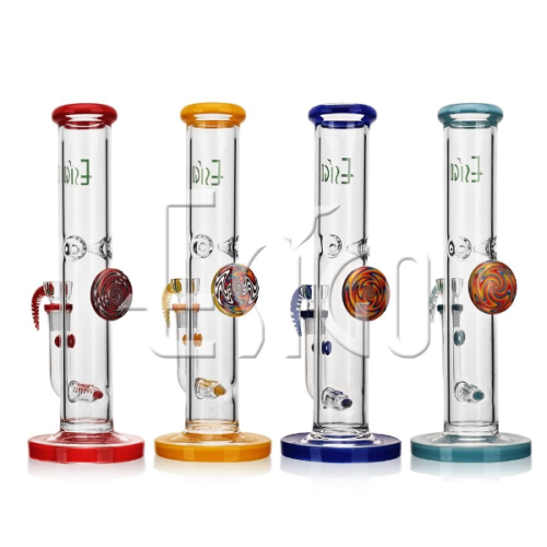 13" Chromatic Swirl Water Pipe