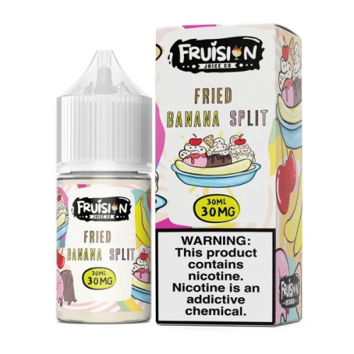 Fruision 30mL Salts Fried Banana Split