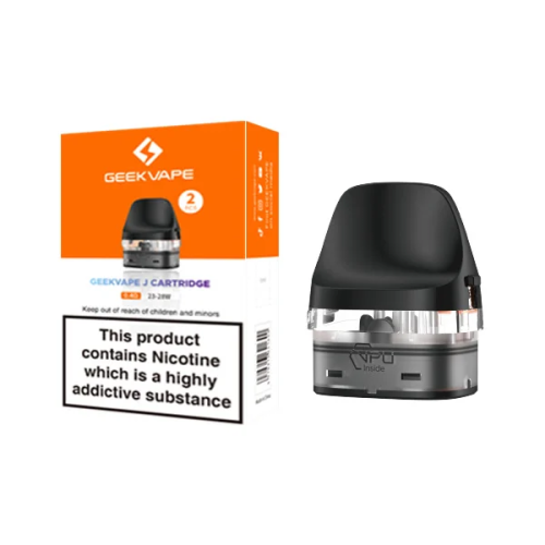 GeekVape J Replacement Pods 5mL 2-Pack - Vape Wholesale USA