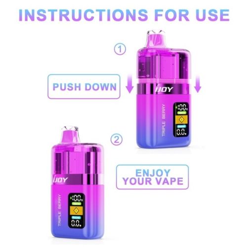 iJoy XP50K 50,000 Puffs Disposable Vape 5-Pack