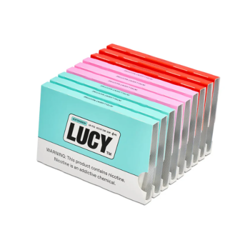 Lucy Nicotine Gum 10 Piece Blister Pack with great wholesale price
