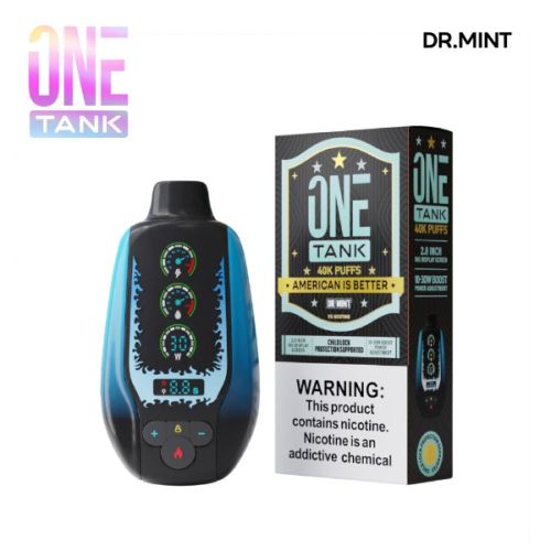 One Tank 40,000 Nicotine Disposable 5 Pack Dr. Mint