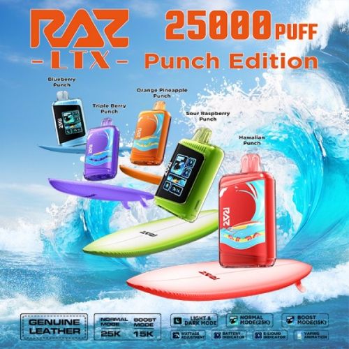 RAZ LTX 25,000 Puffs Disposable Punch Edition