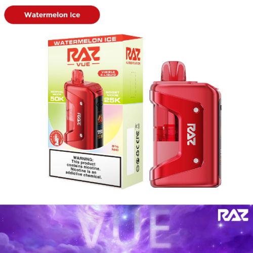 RAZ VUE 50,000 Puffs Disposable 5 Pack Watermelon Ice