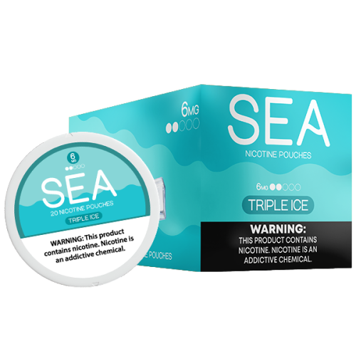 Best Deal SEA Semi-Dry Nicotine Pouches - Triple Ice