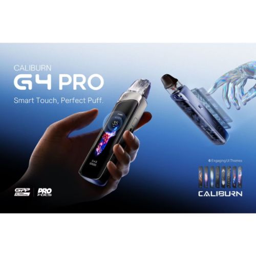 Uwell Caliburn G4 Pro Touchscreen Pod Kit