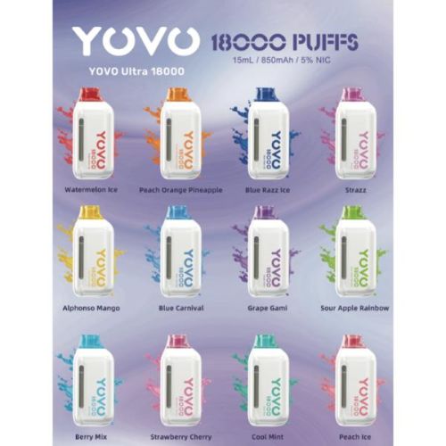 YOVO Ultra 18000 Puffs