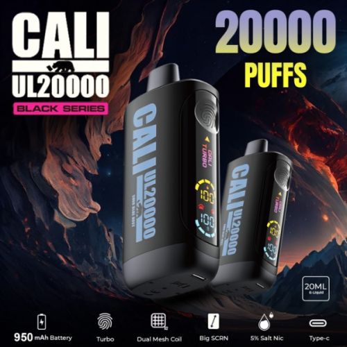 Cali UL20000 Black Series Disposable