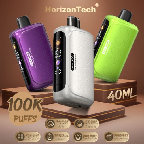 HorizonTech 100K Puffs Single Disposable - Vape Wholesale USA