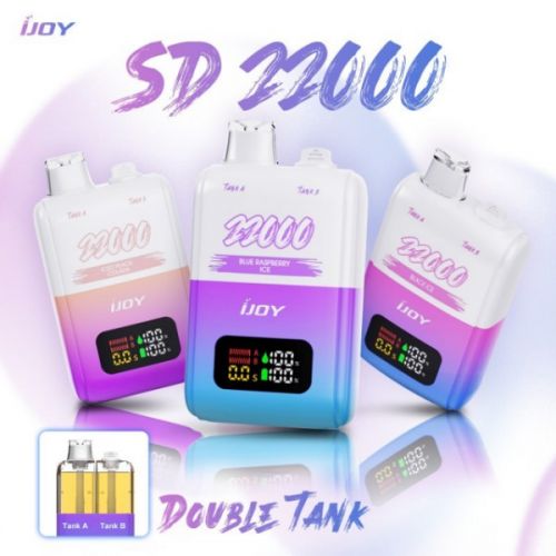 iJoy SD22000 Dual Tank Rechargeable Vape