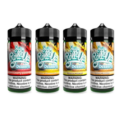 Juice Roll Upz Dessertz E-Liquid 100mL - Vape Wholesale USA