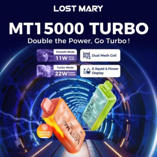 Lost Mary MT15000 Turbo Thermal Edition Rechargeable Vape