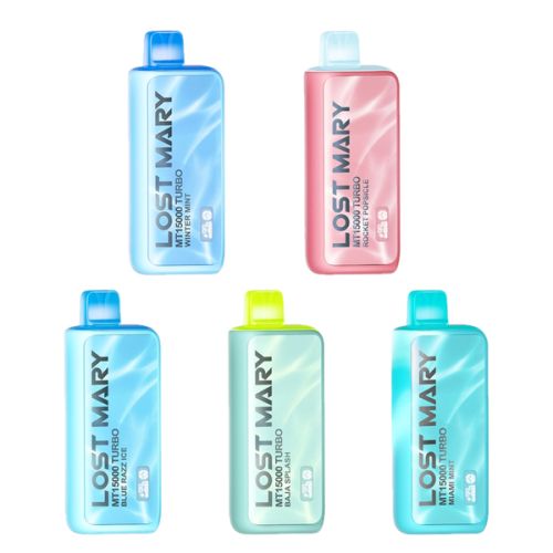 Lost Mary MT15000 Turbo Zero Nicotine Disposable Vape Best Flavors