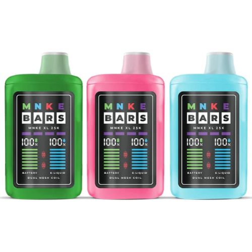 MNKE Bars XL 25000 Puffs Vape Disposable