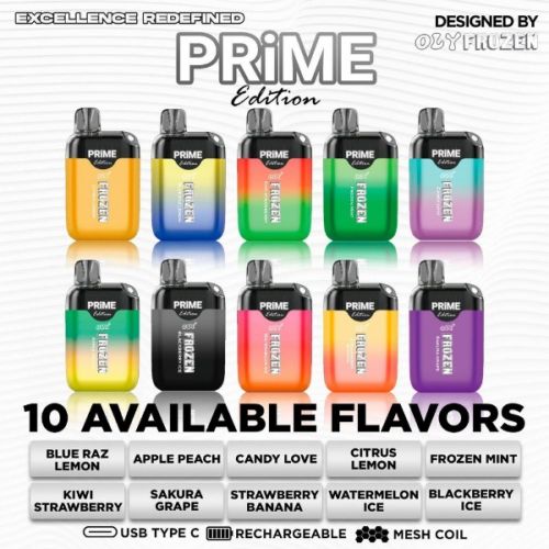Oly Frozen Prime Edition 6500 Puffs Disposable