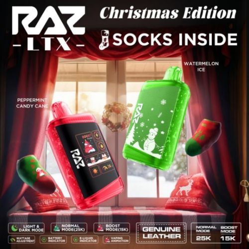 RAZ LTX 25,000 Puffs Disposable Christmas Edition