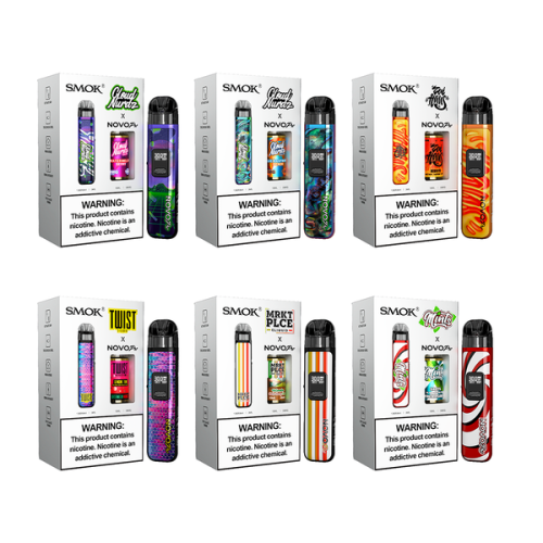SMOK Novo Pro Pod Device + Daddy's Vapor 10mL Bundle - Vape Wholesale USA