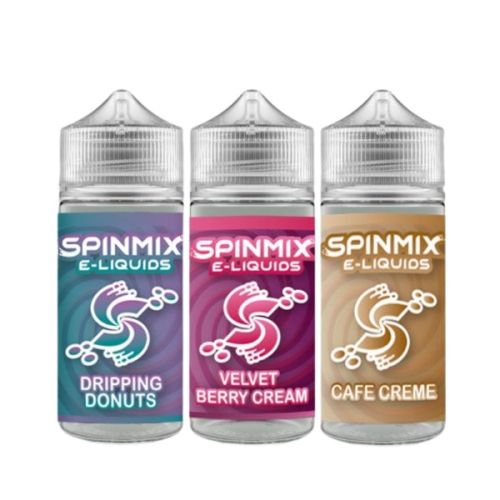 SpinMix Freebase E-Liquid 100mL - All