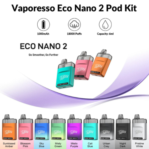 Vapooresso Eco Nano 2 Pod System Kit