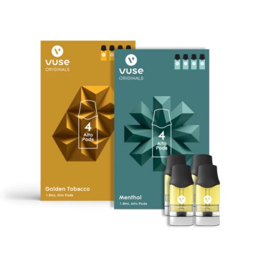 Vuse Alto Pods 1.8mL 4-Pack wholesale flavors