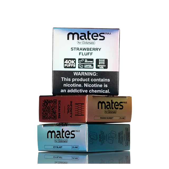 7Daze Clickmate Mates Max Recharge 2% Nic