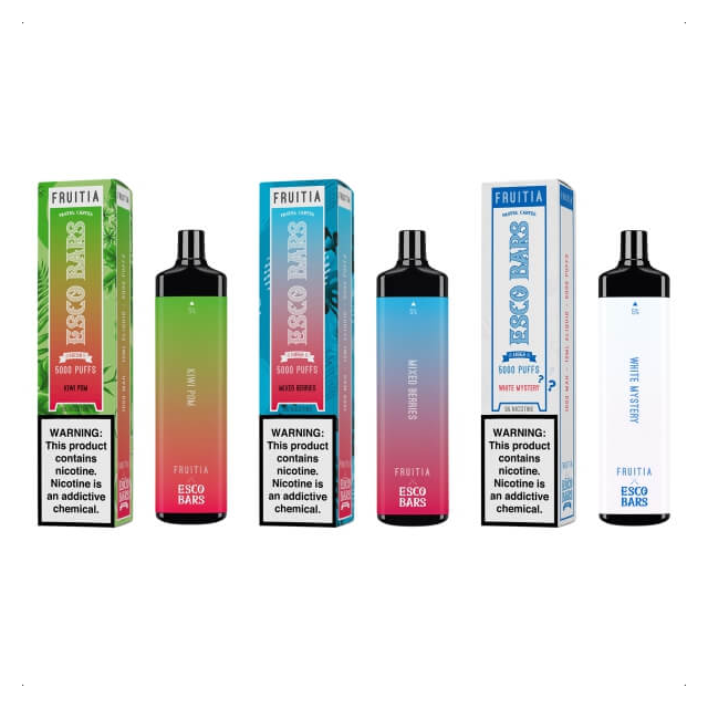 Fruitia Esco Bar Mega 5000 Puffs All Flavors