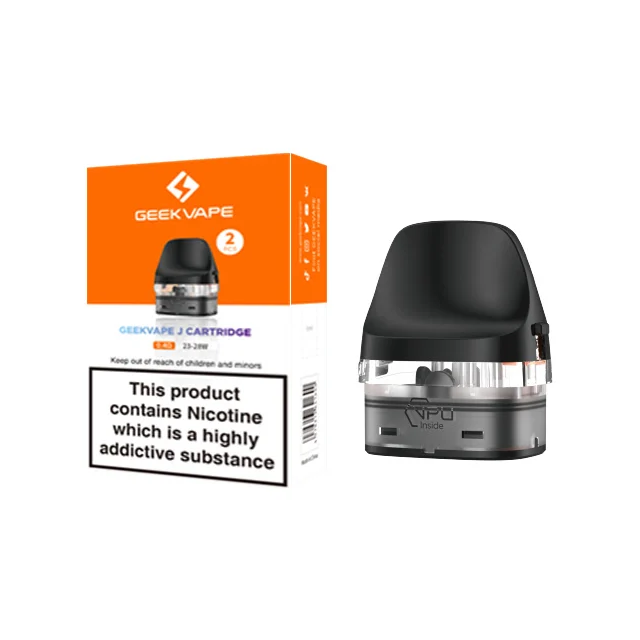 GeekVape J Replacement Pods 5mL 2-Pack - Vape Wholesale USA