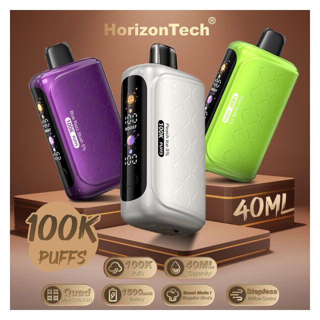 HorizonTech 100K Puffs Single Disposable - Vape Wholesale USA