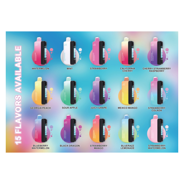 iJoy Lio SS40000 Ice & Sweet Control Vape Best Flavors