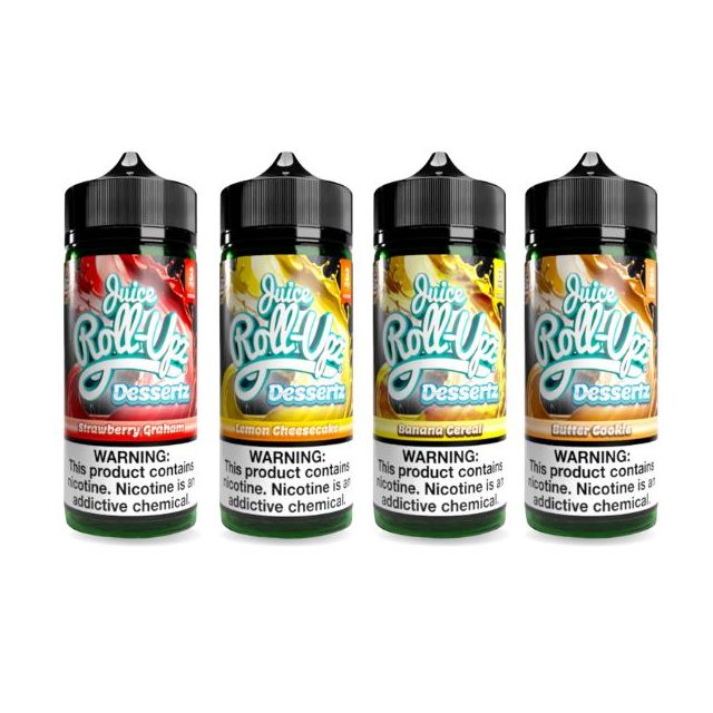 Juice Roll Upz Dessertz E-Liquid 100mL - Vape Wholesale USA