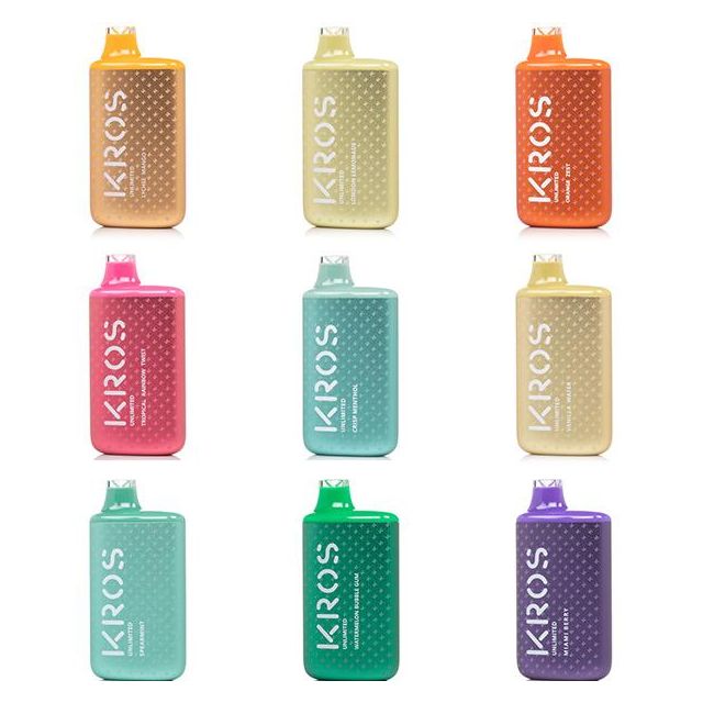 Kros Unlimited 6000 Puffs Single Disposable for wholesale and bulk pricing from Vape Wholesale USA