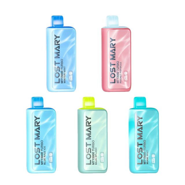 Lost Mary MT15000 Turbo Zero Nicotine Disposable Vape Best Flavors
