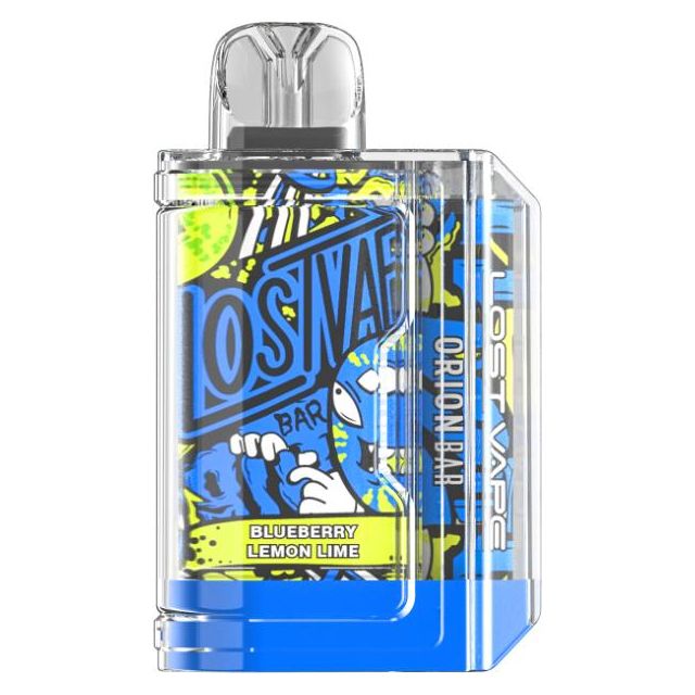 Lost Vape Orion 7500 Puffs Flavors Blueberry Lemon Lime