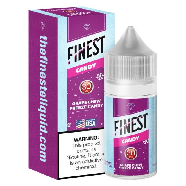 The Finest Candy Edition Salt 30mL - Grape Chew Freeze Candy 30mg