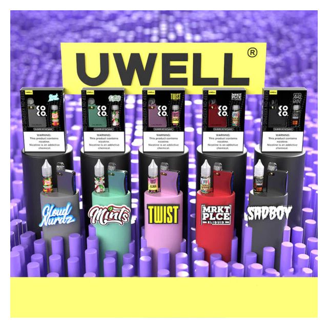 Uwell Caliburn AK3 Kit + Daddy's Vapor 10mL Salts