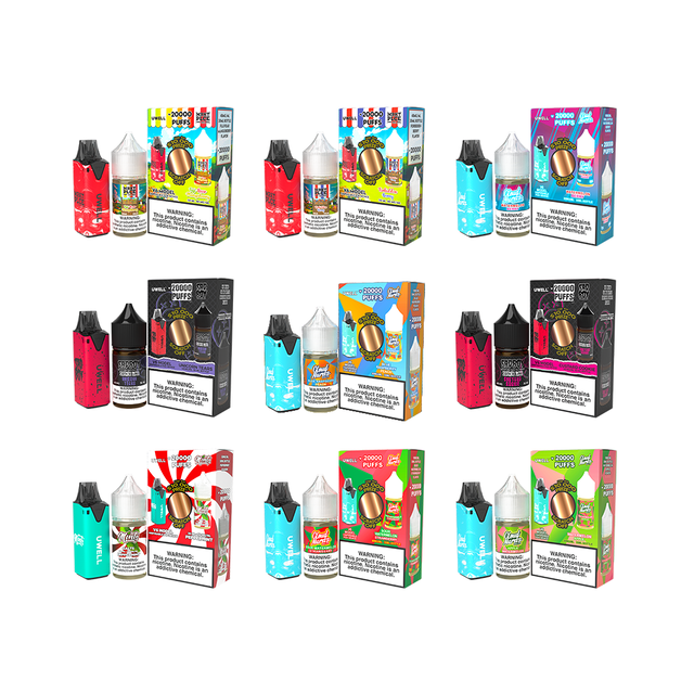 Best Deal Uwell V6 Pod Kit + MRKT PLCE Salt 30mL Bundle - Vape Wholesale USA