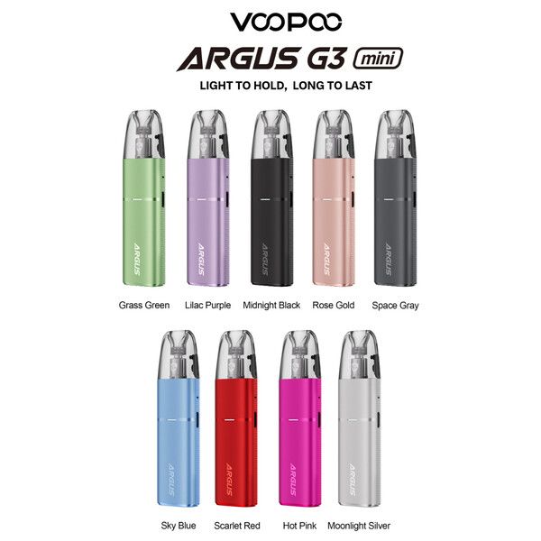VooPoo Argus G3 Mini Pod System Kit - Vape Wholesale